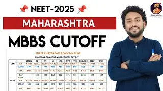 Neet-2025 || महाराष्ट्राचा MBBS CUTOFF Categorywise ||SMLWISE||#maharashtra mbbs cutoff #BJ College 