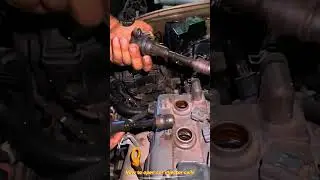 How to open car injector coils #automobile #carrestorationproject #carpart