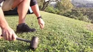 Anchor peg demo