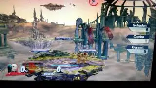 Smash 4 - Don't ever let Mii Gunner have equipment