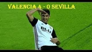 Valencia Vs Sevilla 4 - 0 All Goals - (La Liga)  21 October 2017 HD