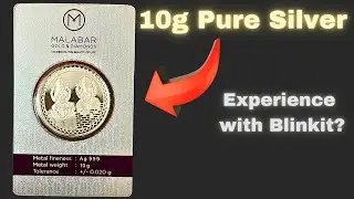 Unboxing Malabar Silver Coin from Blinkit - Watch to know the issues faced! #unboxing #silver