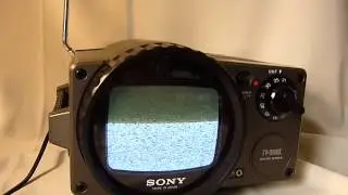 SONY TV 511 UK PORTABLE BLACK AND WHITE TV