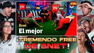 🔴&iexcl;TREMENDO FREE DE BNET! - COLOMBIANOS REACCIONAN al FREESTYLE DE BNET en VODAFONE YU