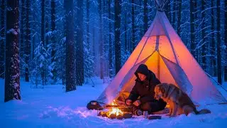 We Almost Froze Out There&hellip; Blizzard Survival With My Loyal Dog