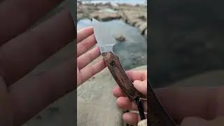 Buck Knives 662 Alpha Scout Pro Fixed Blade - Beach/Waves ASMR