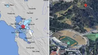 3.1 earthquake strikes in Berkeley near football stadium just before quake drill