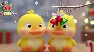 Five little ducks Christmas nursery rhymes