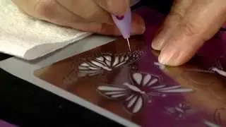 Как сделать брошь-бабочку из пергамента с Роселлой Коттрелл | Craft Academy