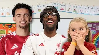 Liverpool players surprise 100 children at LFC Foundation x Wasabi Red Hot Beats