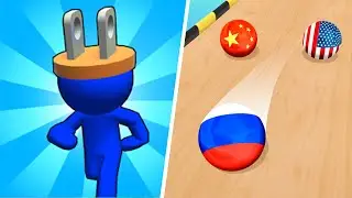 Marble Run 3D VS Plug Head Race - All Level Gameplay Android,iOS - NEW BIG APK UPDATE