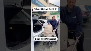 The NEW Silver Cross Reef 2 is EASY! ✅Fold chassis & bassinet thanks to collapsible design! 👏