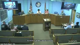 Lake Worth Beach CRA Board Meeting | Jan 13th 2026