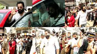 നിലമ്പൂർ മണ്ണിൽ നടൻ ഉണ്ണിമുകുന്ദൻ, അനുസിത്താര എത്തിയപ്പോൾ | UNNI MUKUNDAN | ANU SITHARA