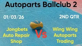 Jongbets Auto Repair Shop vs Wing Wing Autoparts Trading/Autoparts Ballclub 2/2nd Qtr #basketball