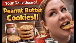 Your Daily Dose of... Peanut Butter Cookies!!