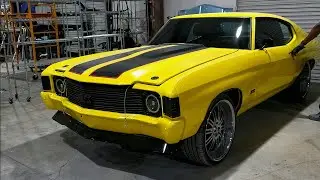 1OF1 CHEVELLE 1972 LEMON DROP EDITION #detailing #chevelle #classic
