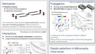 PLMCN2020 - Dipolar Exciton Polariton with Tunable Interactions