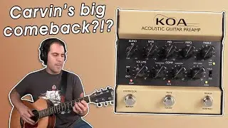 Предусилитель для акустической гитары Carvin KOA | Stompbox Saturday