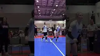 Rowan Sokoloski Defensive Specialist #38 with a soft set #hitter #volleyball #volleyballworld