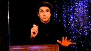 Eban Schletter plays the theme from Harry Potter on a Theremin