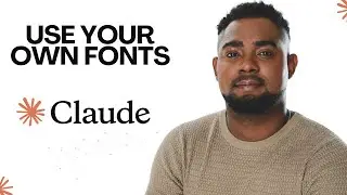 How to Use Your PC System Fonts in Claude AI
