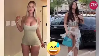 Women Embarrassing Moments Caught on CCTV #10 Funny & Hilarious People's Life - Try not to Laugh 🤣