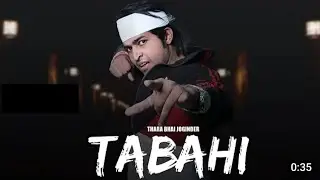 TABAHI - Disstrack (Motion Poster) | Thara Bhai Joginder | New Song 2022