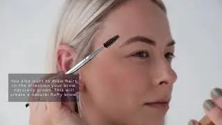 How To Apply Nourish & Define Brow Pomade