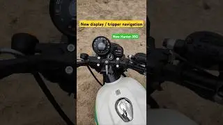 New Hunter 350 Tripper Navigation / New Display 🤗 | Tokyo Black 🖤 vs Rio White 🤍