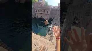 Jump From the Top🥶 #jump #cliffdiving #parkour #waterjump #summer