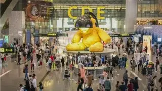 Duty Free Hamad International Airport Doha Qatar #airport #best #beauty #viralvideo #bestairport