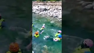 How body rafting looks like in 📍Guilin #travelinspiration #chinatravel #summervibes #rivertracing