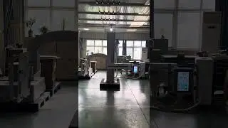 How Does UC arm x ray machine move?