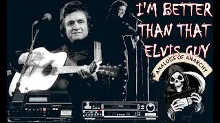 Johnny Cash RARE Live 1977 Pro shot