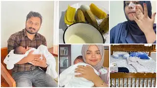 👩&zwj;🍼 We Named Our Baby❤️What I eat in a day | Postpartum