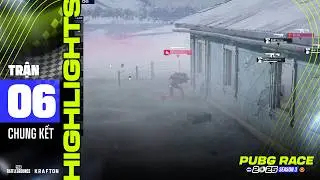 🏆[Highlight PUBG RACE S3] Trận 6: Nỗ lực trong vô vọng của LeeMinHo - AL áp sát vị trị Hạng 2