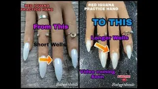 HOW TO: RED IGUANA PRACTICE HAND/MAKING WELLS DEEPER!!