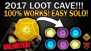 Destiny | HOW TO FARM FOR UNLIMITED ENGRAMS GLIMMER WEAPON/ARMOR PARTS & MORE! EASY SOLO LOOT CAVE!