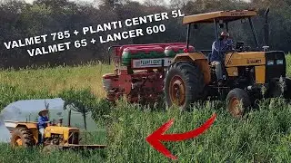 VALMET 785 E VALMET 65 NO PLANTIO DO MILHO 21/22