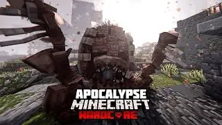 Surviving a ZOMBIE APOCALYPSE in Minecraft Hardcore