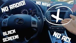 КАК ИСПРАВИТЬ ПОТЕРЮ ЭКРАНА РАДИО НА LEXUS!