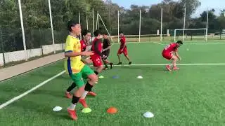 حصة تدريبية. U17نجوم السمراء