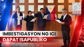 Prof. Eric de Torres: Imbestigasyon ng ICI, dapat isapubliko dahil interes ito ng taumbayan