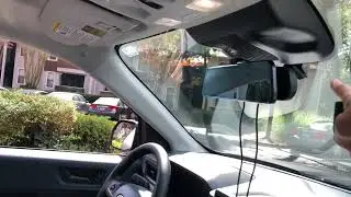 Installing dash cam mirror in my hybrid Maverick