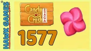 Candy Crush Saga Level 1577 Hard (1 Orders level) - 3 Stars Walkthrough, No Boosters