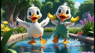 Ducky Wings Go Flap, Flap, Flap! | Fun Animal Song for Kids | Interactive Nursery Rhyme for Toddlers