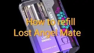 Save money by refilling the Lost Angel Mate #vapedisposable #lostangel