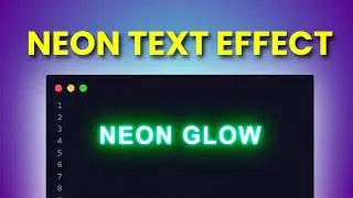 STOP Making Dull Text! Learn Amazing Glow Effects Today!