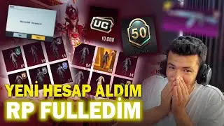 YENİ HESABIM YENİ SEZON ROYALE PASS / PUBG MOBİLE #PUBGMNextStarProgram #rpm13